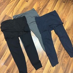 Bundle of 3 cabi m’leggings, size medium